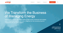 Desktop Screenshot of edisonenergy.com