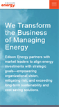 Mobile Screenshot of edisonenergy.com